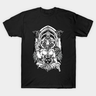 Baphomet Occult Gematria T-Shirt T-Shirt